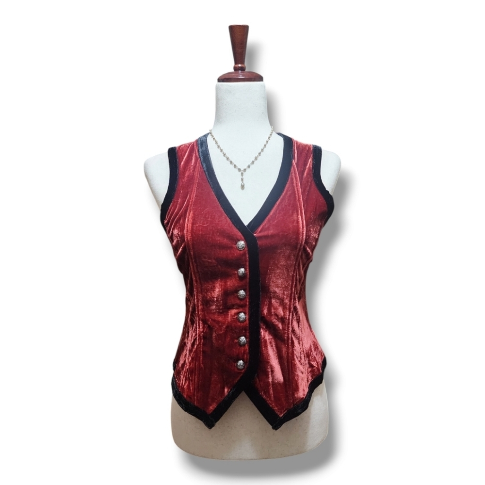 Velvet vest